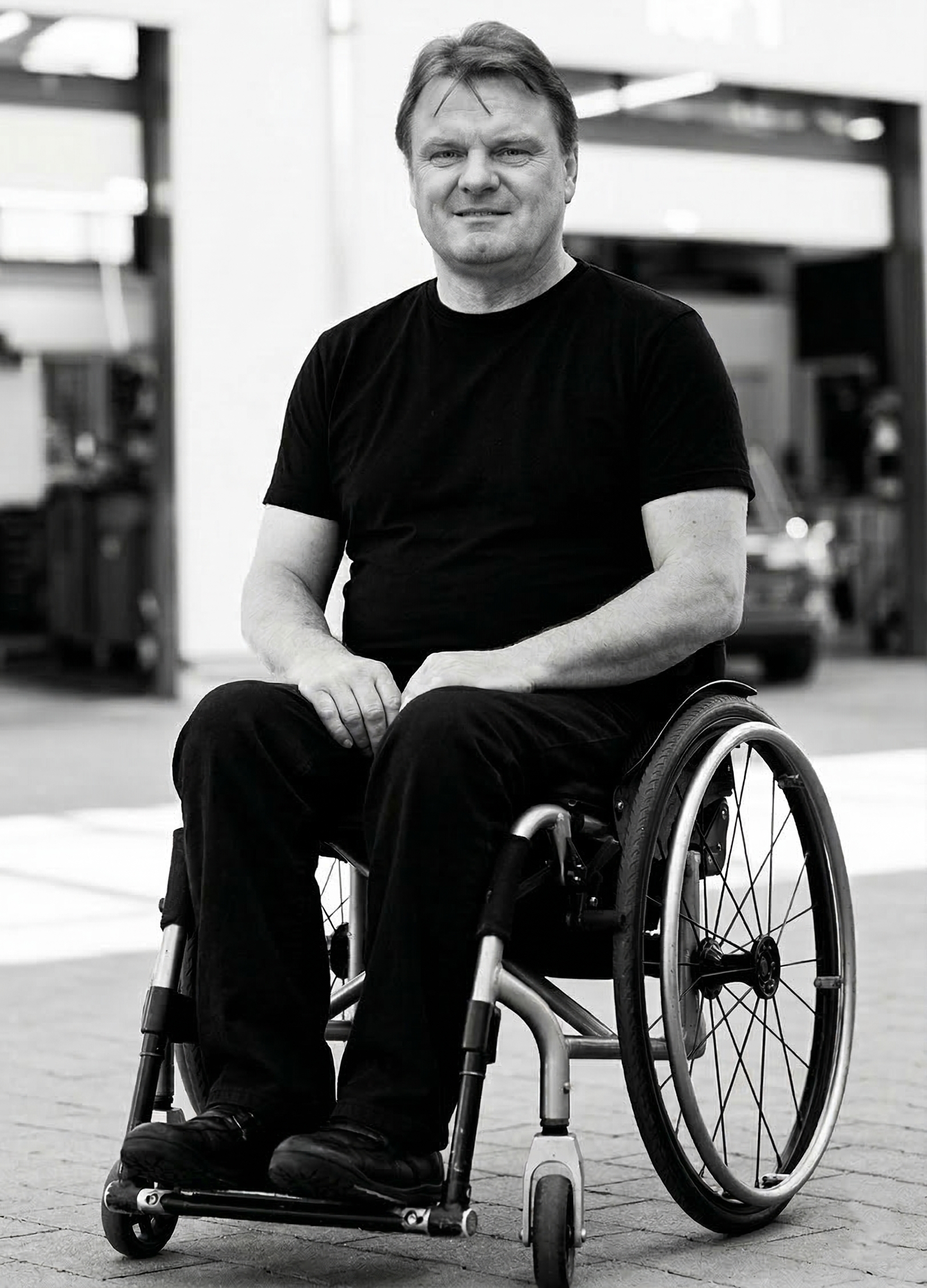 Klaus Haag, Ingenieur und Technischer Leiter bei Ritter Reha Fahrzeugbau